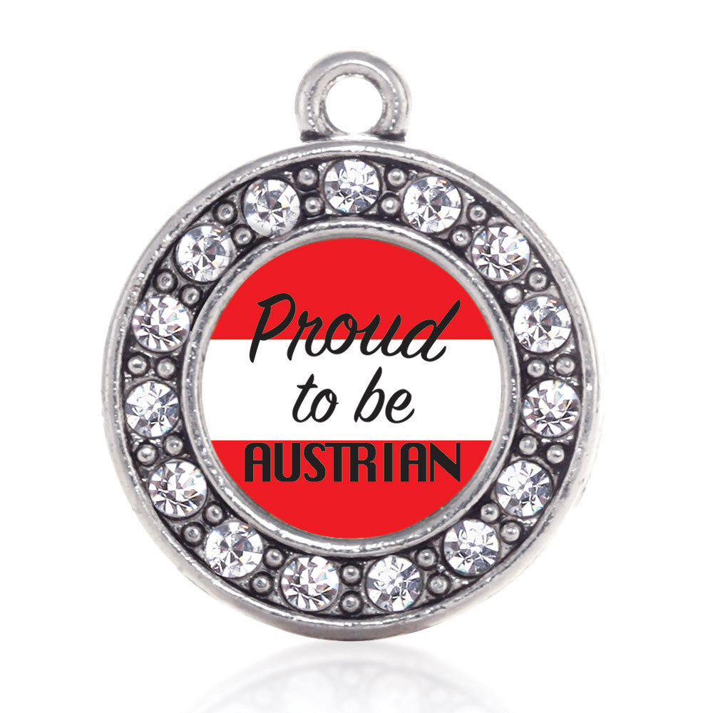 Proud to be Austrian Circle Charm