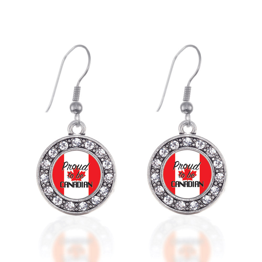 Proud to be Canadian  Circle Charm