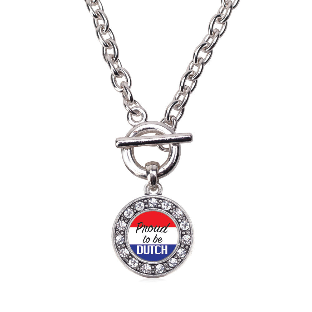 Proud to be Dutch  Circle Charm