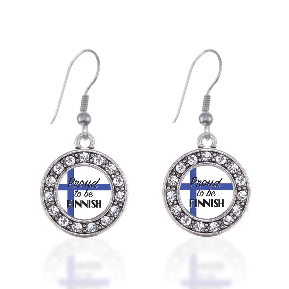 Proud to be Finnish Circle Charm