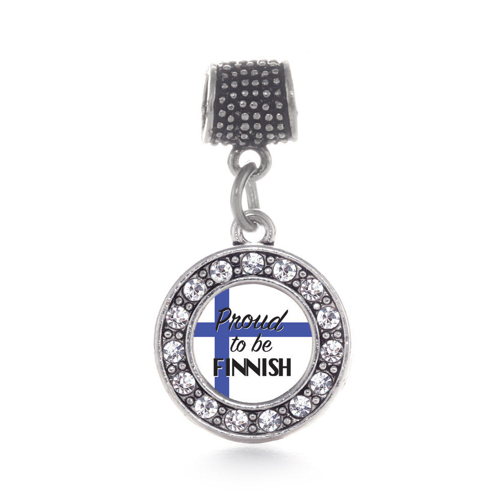 Proud to be Finnish Circle Charm