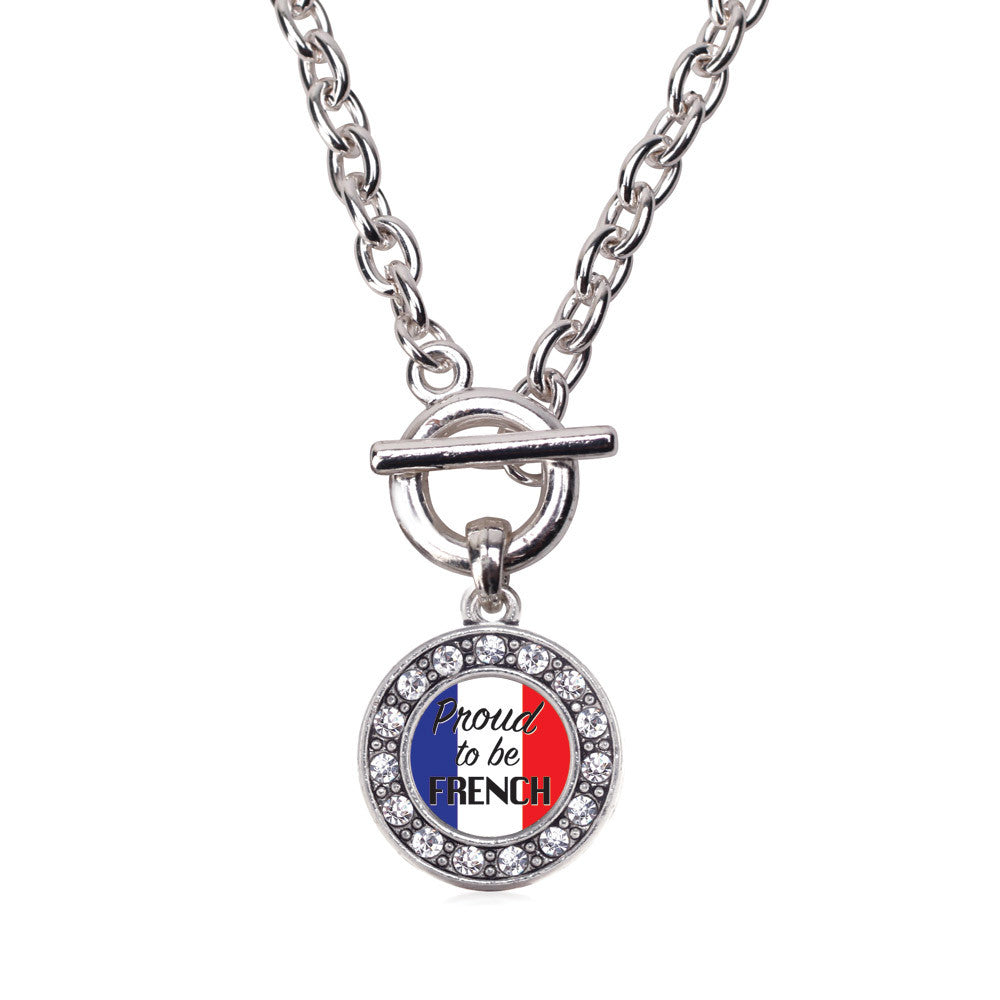 Proud to be French Circle Charm