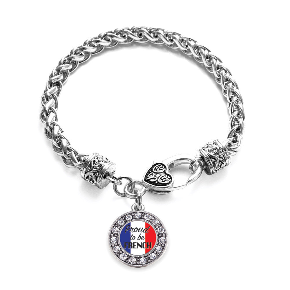Proud to be French Circle Charm
