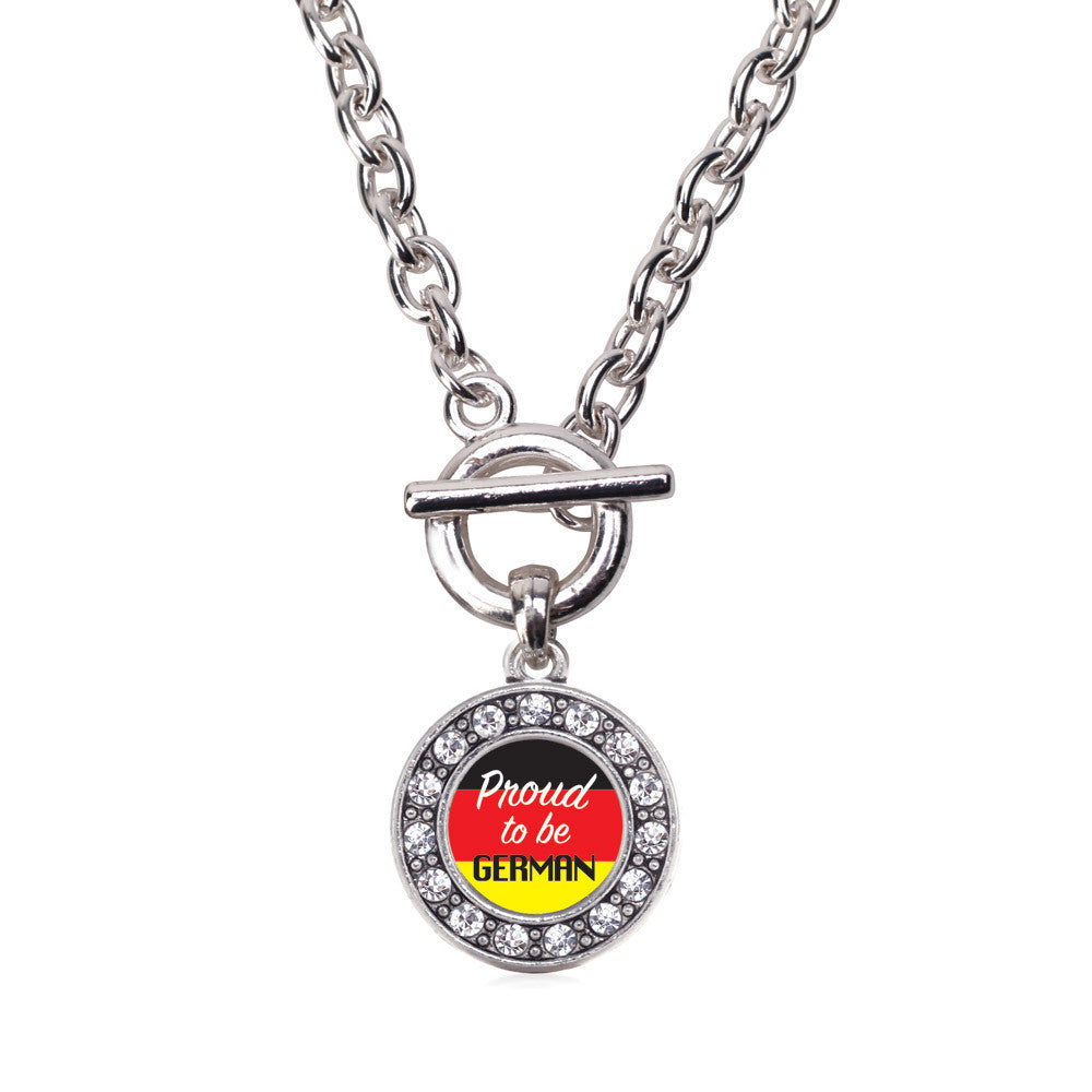 Proud to be German Circle Charm