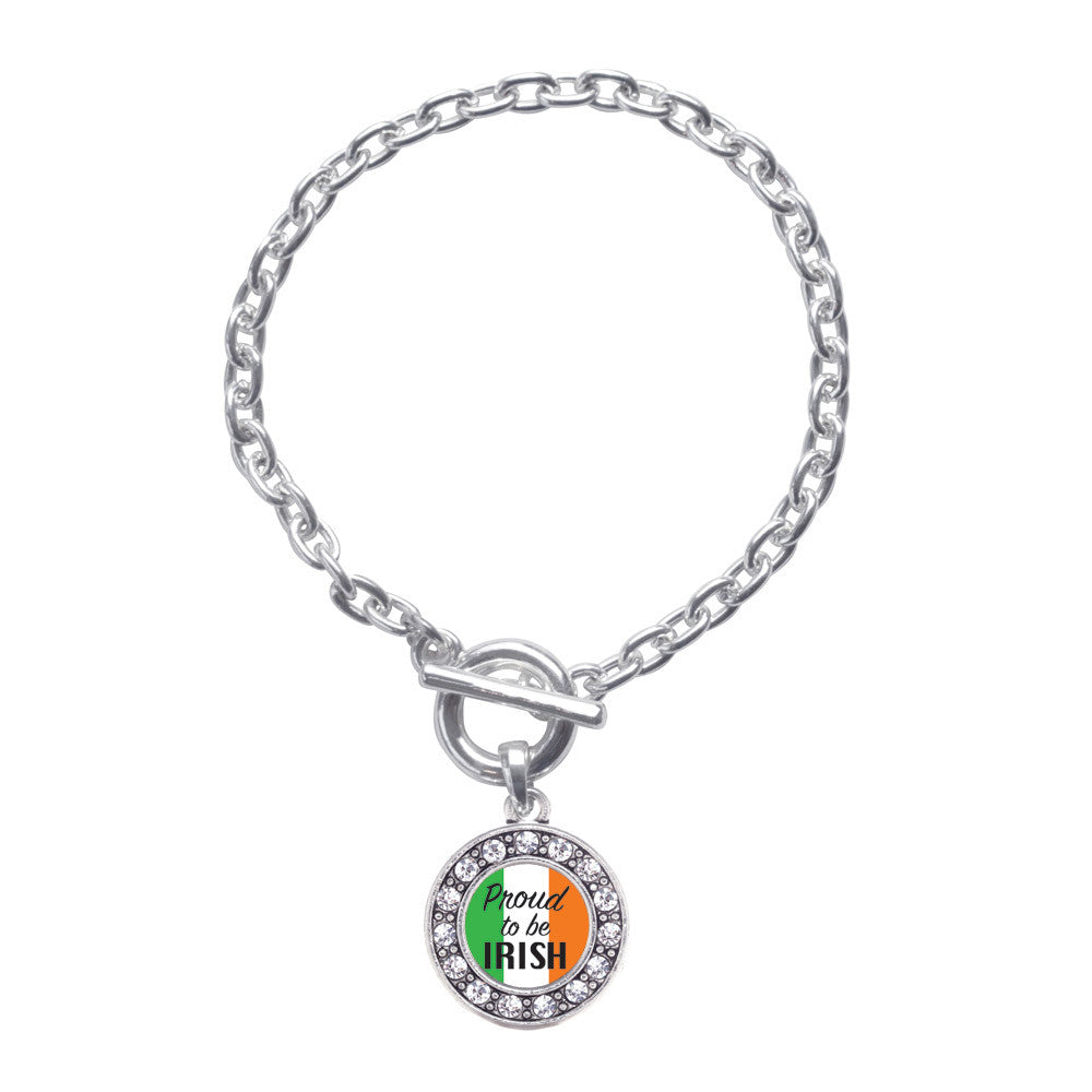 Proud to be Irish Circle Charm