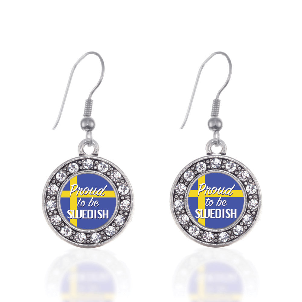 Proud to be Swedish Circle Charm