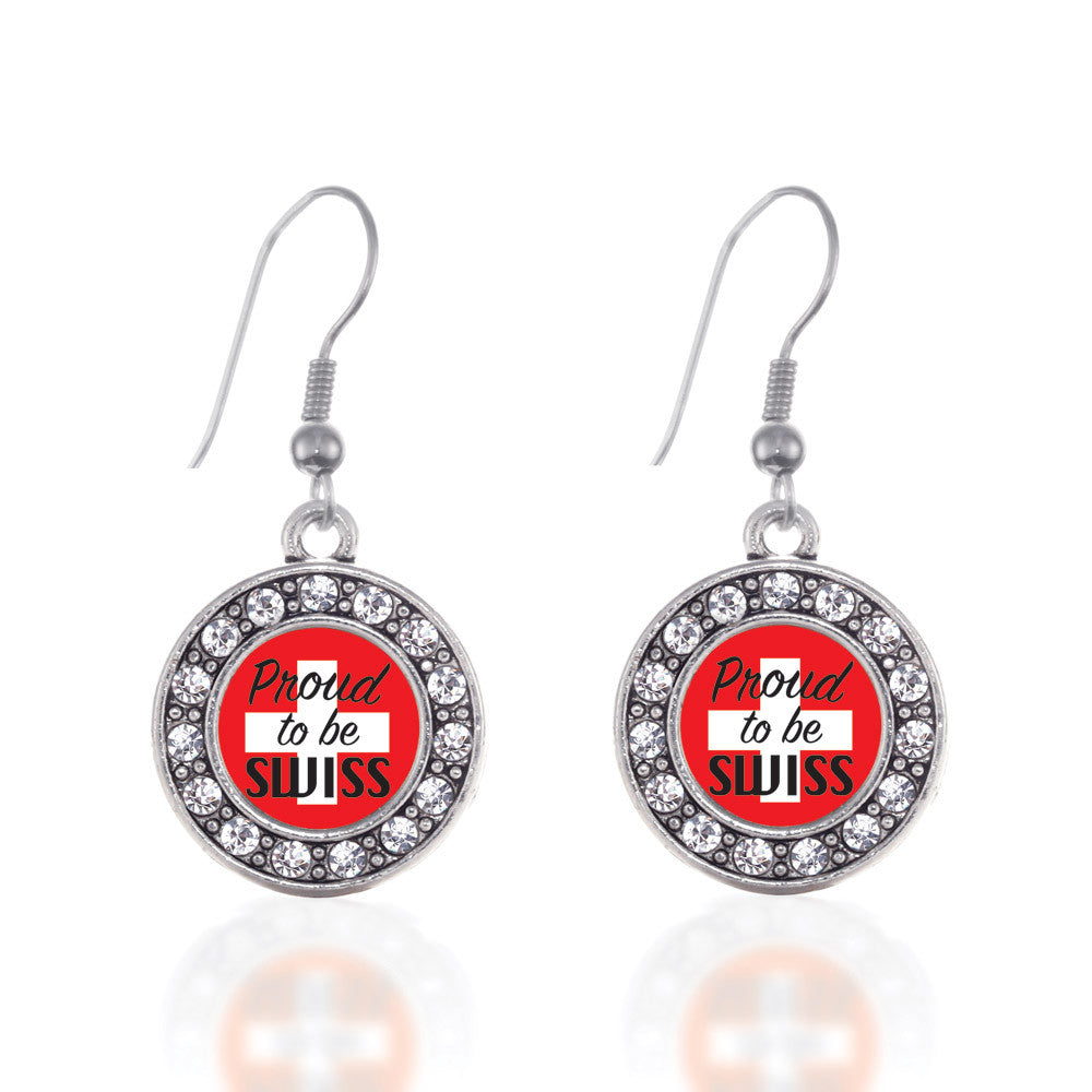Proud to be Swiss Circle Charm