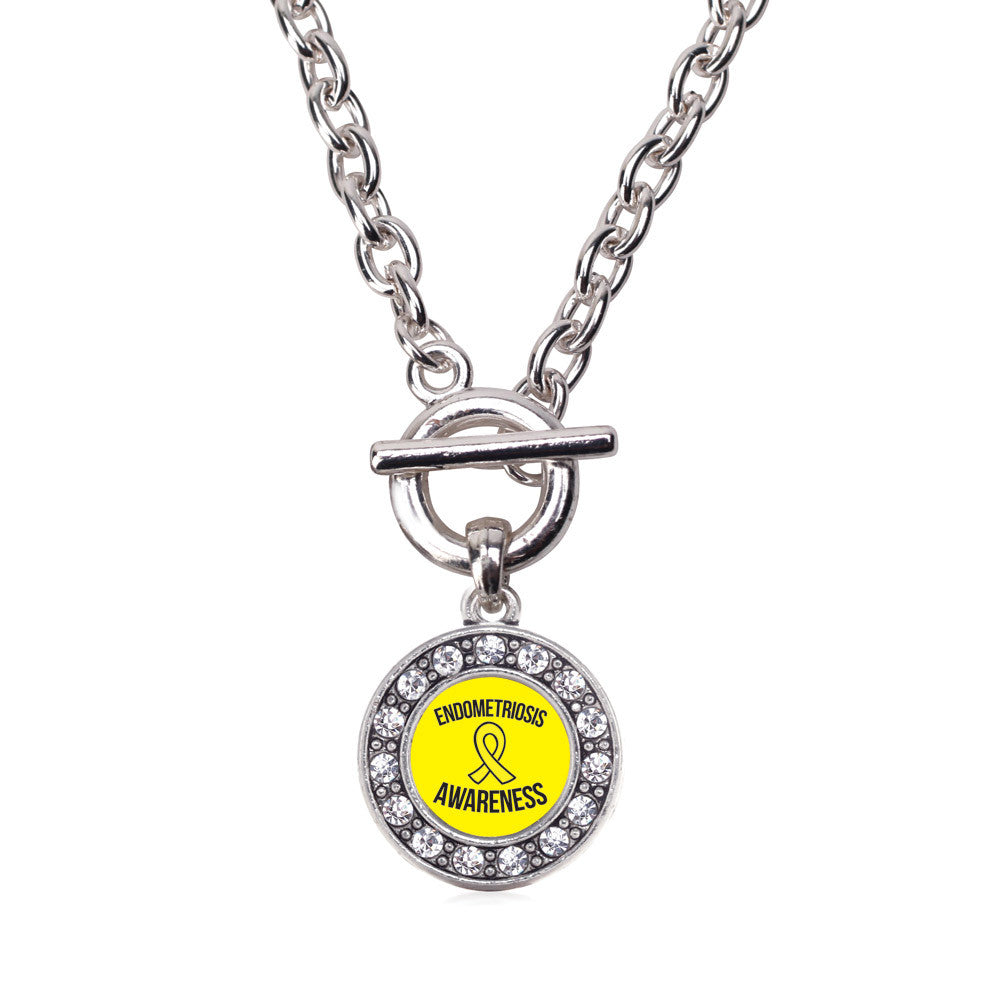 Endometriosis Support  Circle Charm