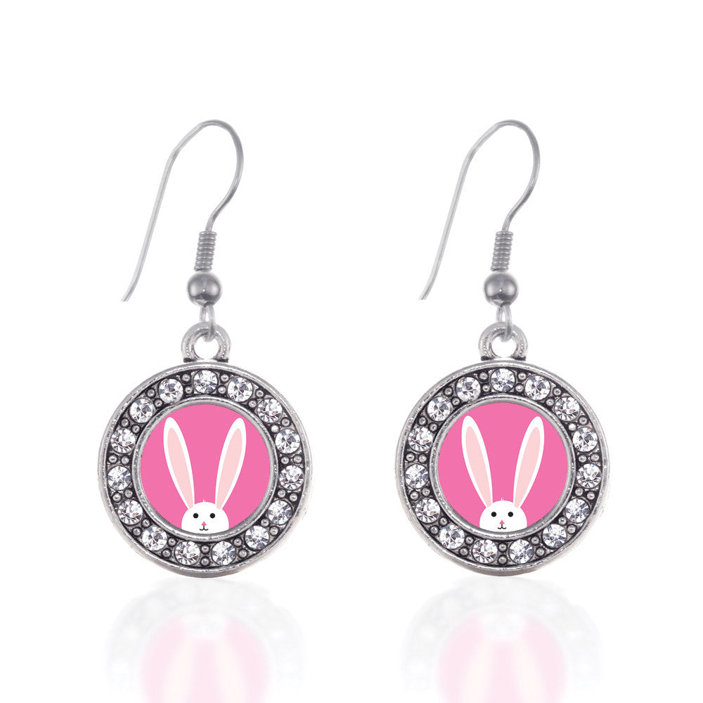Bunny  Circle Charm