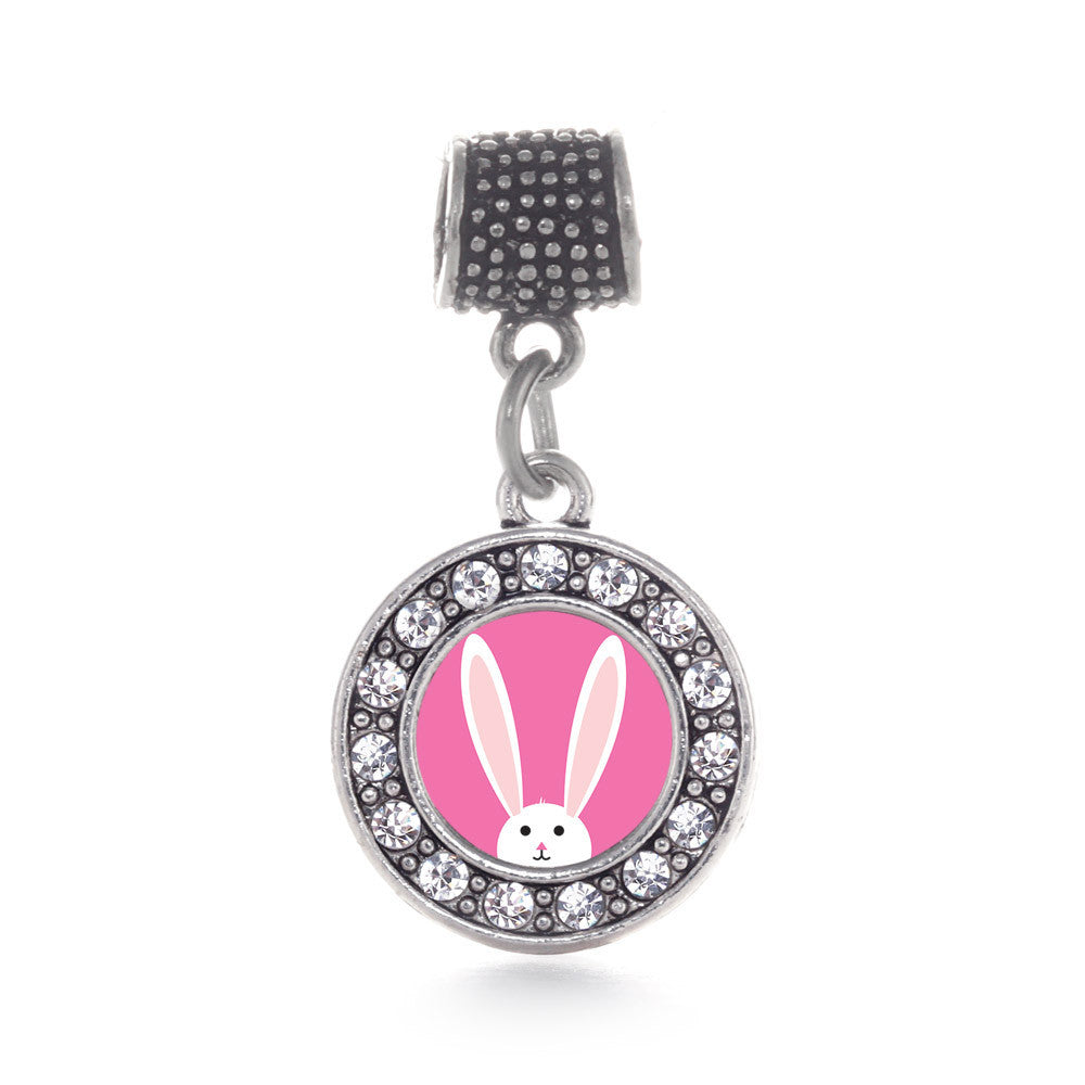 Bunny  Circle Charm