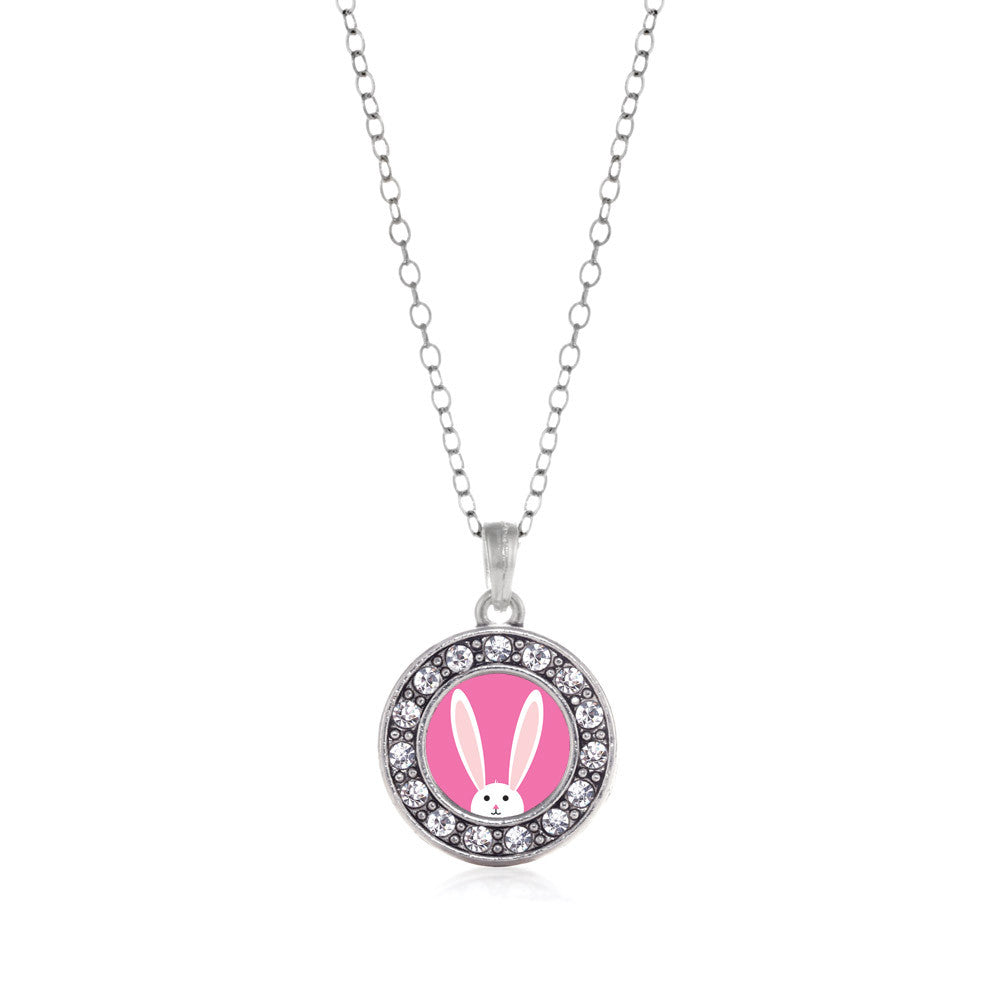 Bunny  Circle Charm
