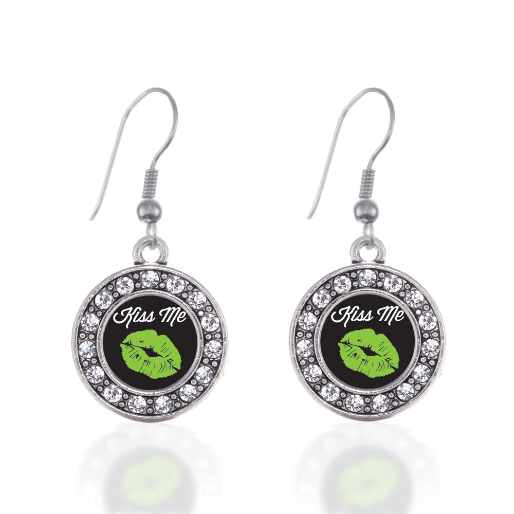 Kiss Me I'm Irish Circle Charm