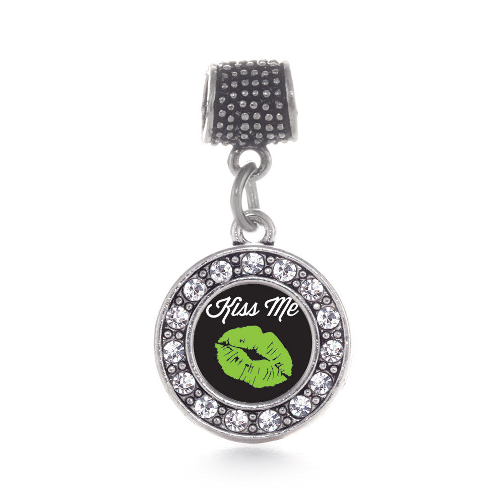 Kiss Me I'm Irish Circle Charm