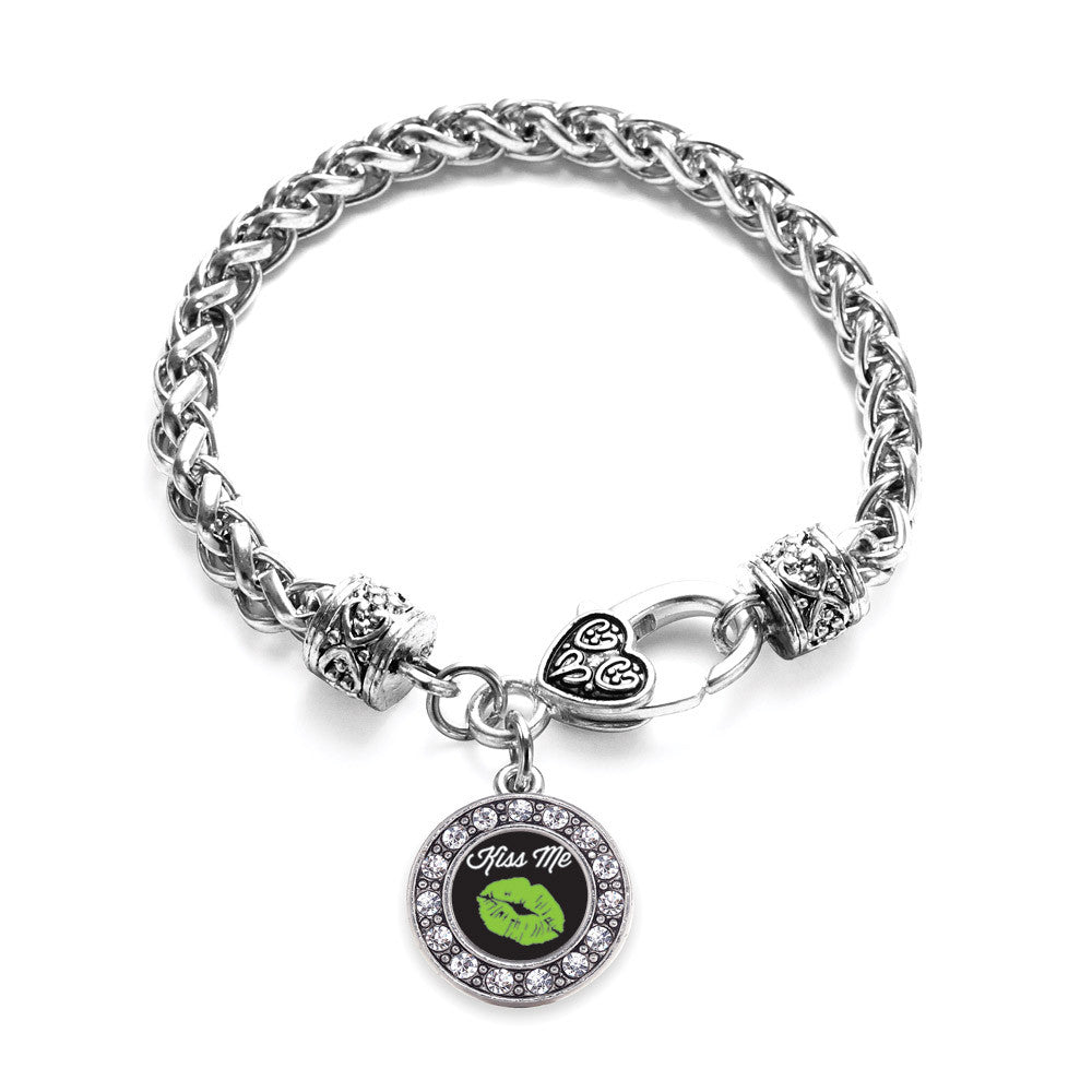 Kiss Me I'm Irish Circle Charm