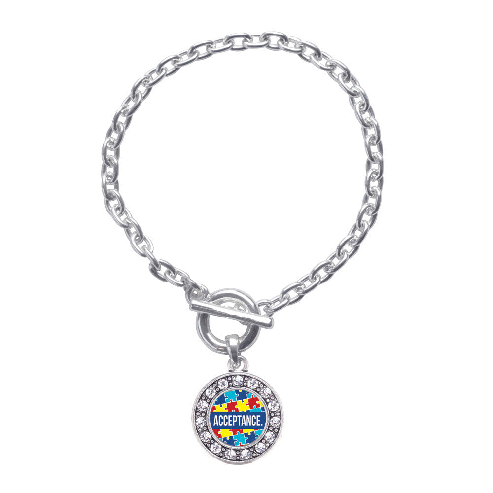 Autism Acceptance Circle Charm
