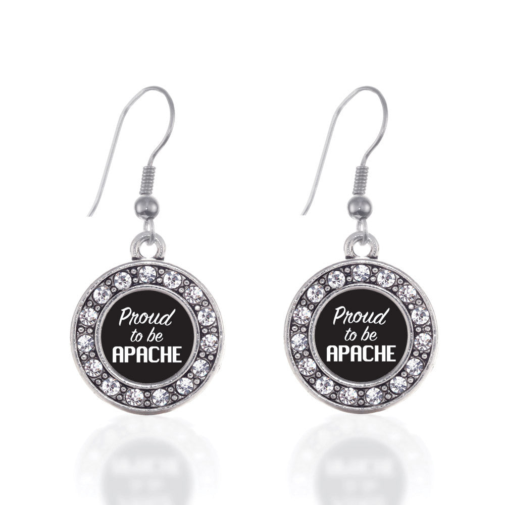 Proud To Be Apache  Circle Charm