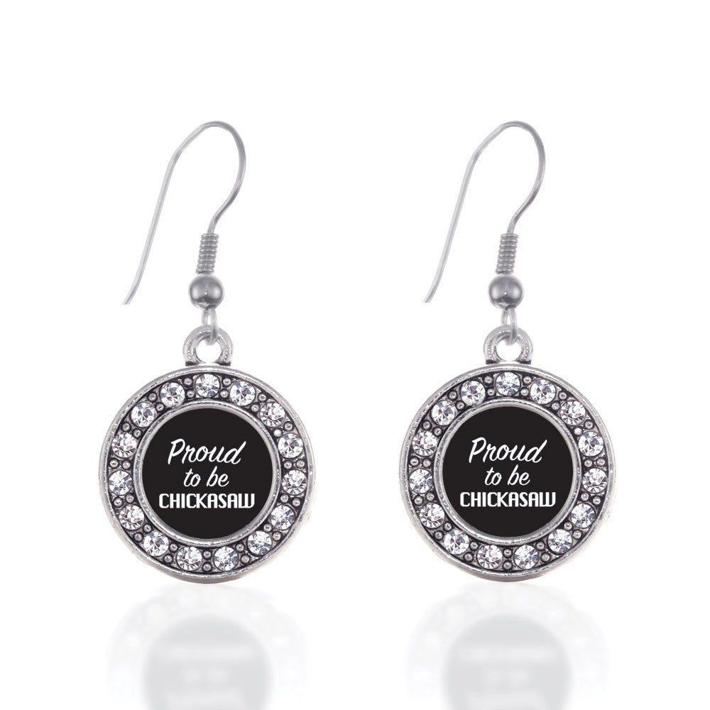 Proud To Be Chickasaw  Circle Charm