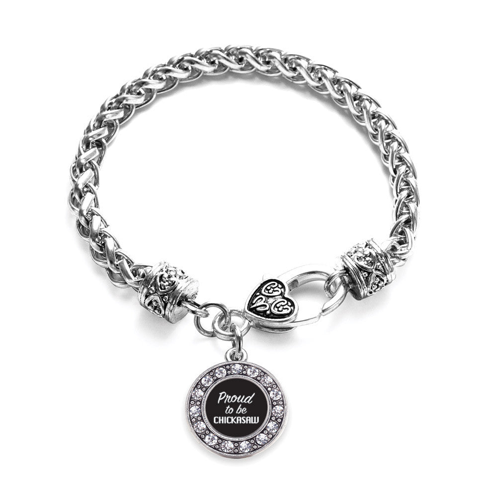 Proud To Be Chickasaw  Circle Charm