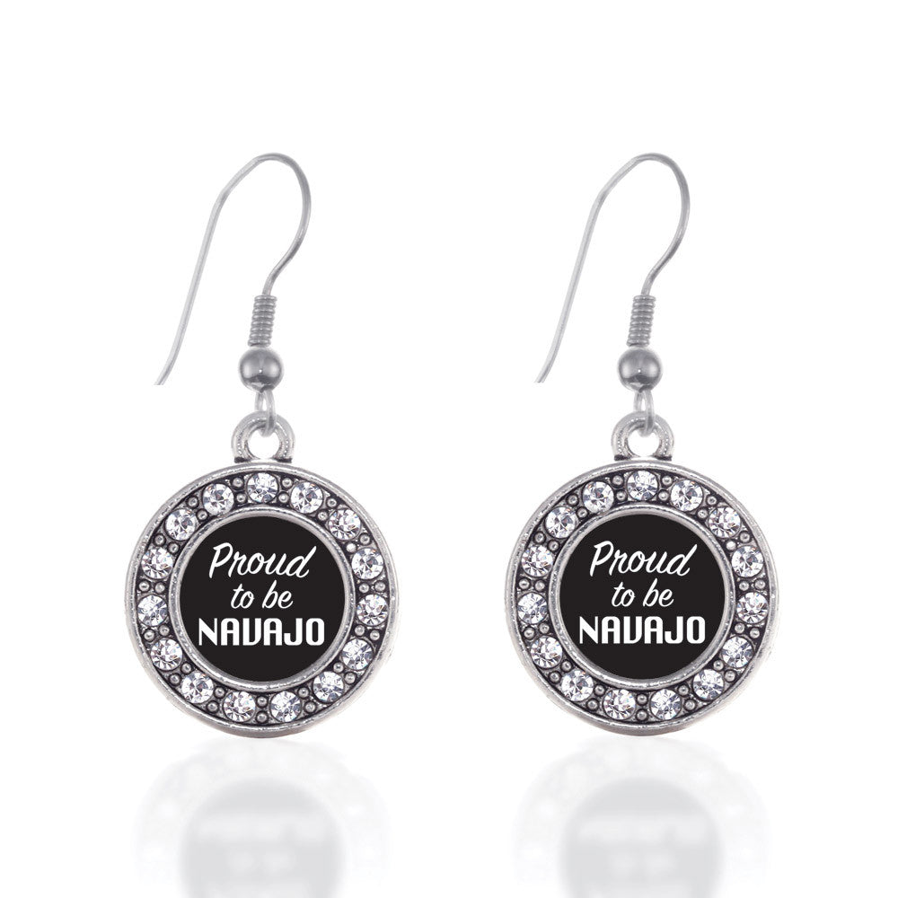 Proud To Be Navajo  Circle Charm