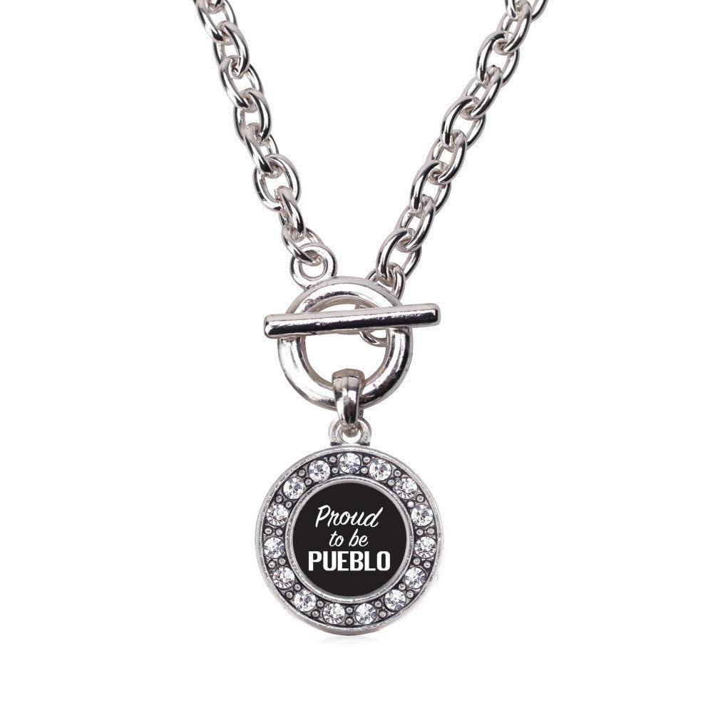 Proud To Be Pueblo Circle Charm