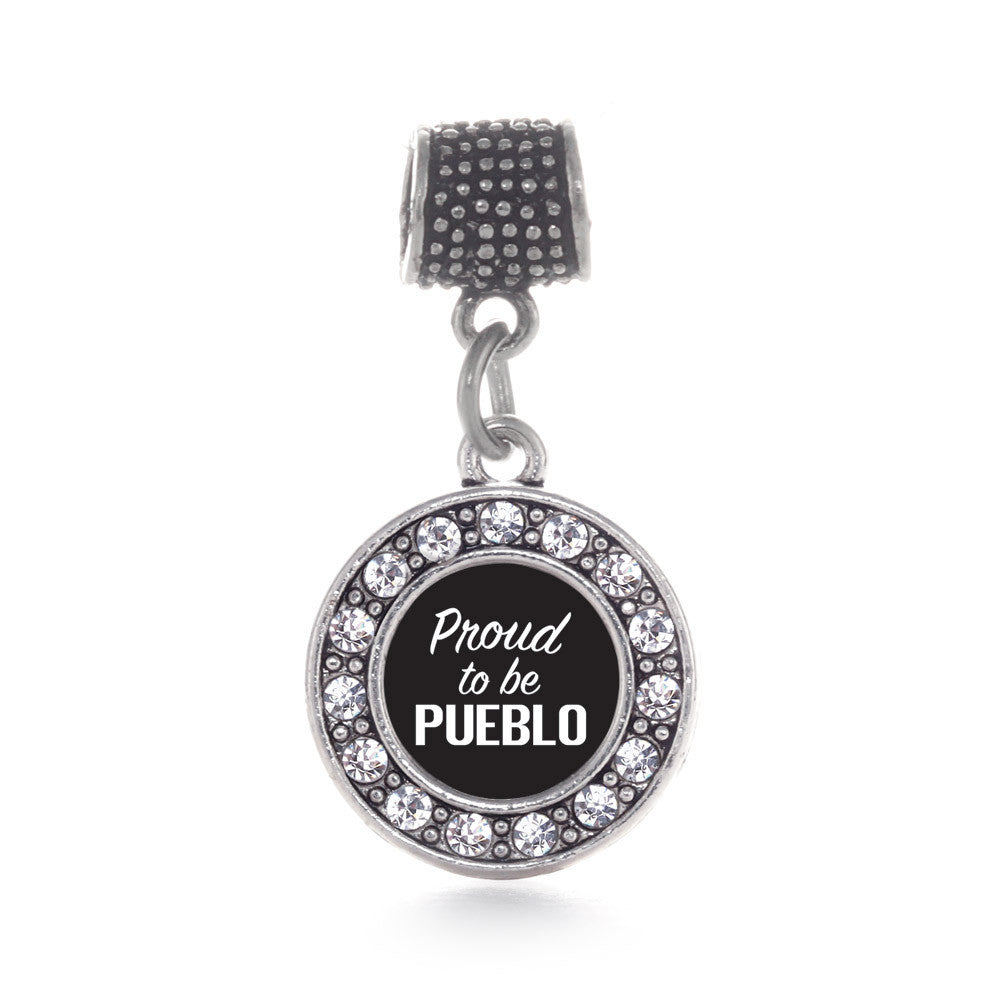 Proud To Be Pueblo Circle Charm