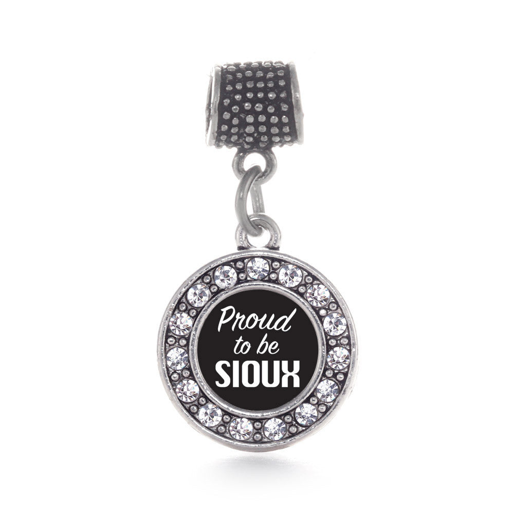 Proud To Be Sioux Circle Charm