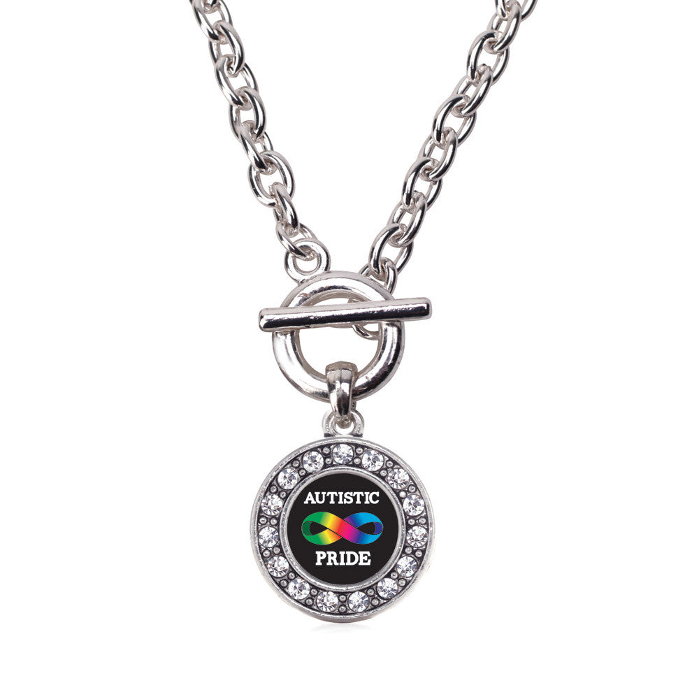 Autistic Pride Circle Charm