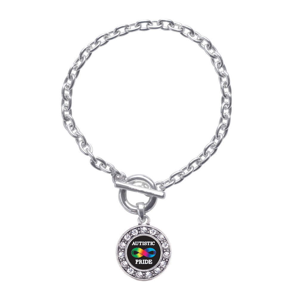 Autistic Pride Circle Charm