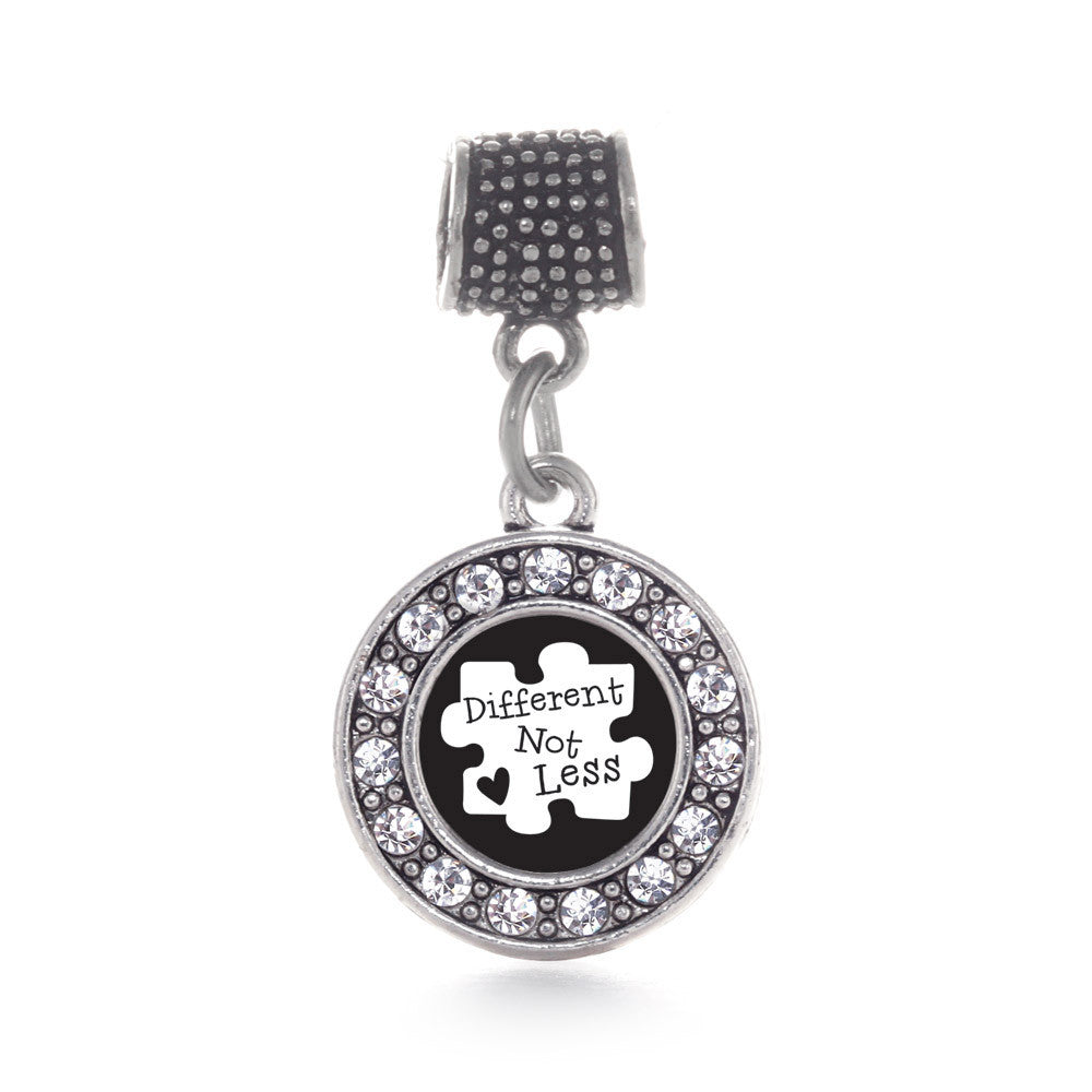 Different Not Less Circle Charm