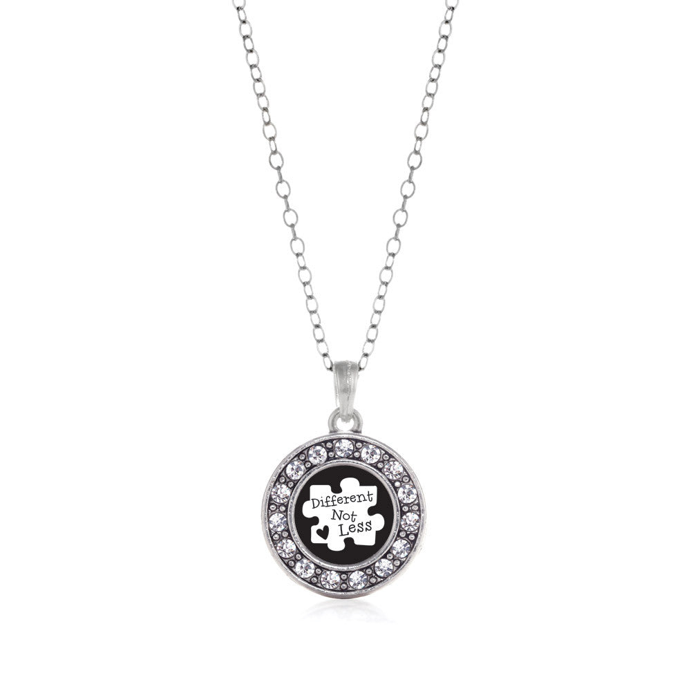 Different Not Less Circle Charm