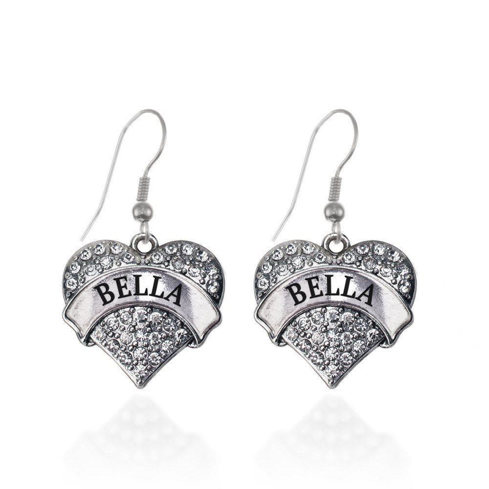 Bella Pave Heart Charm