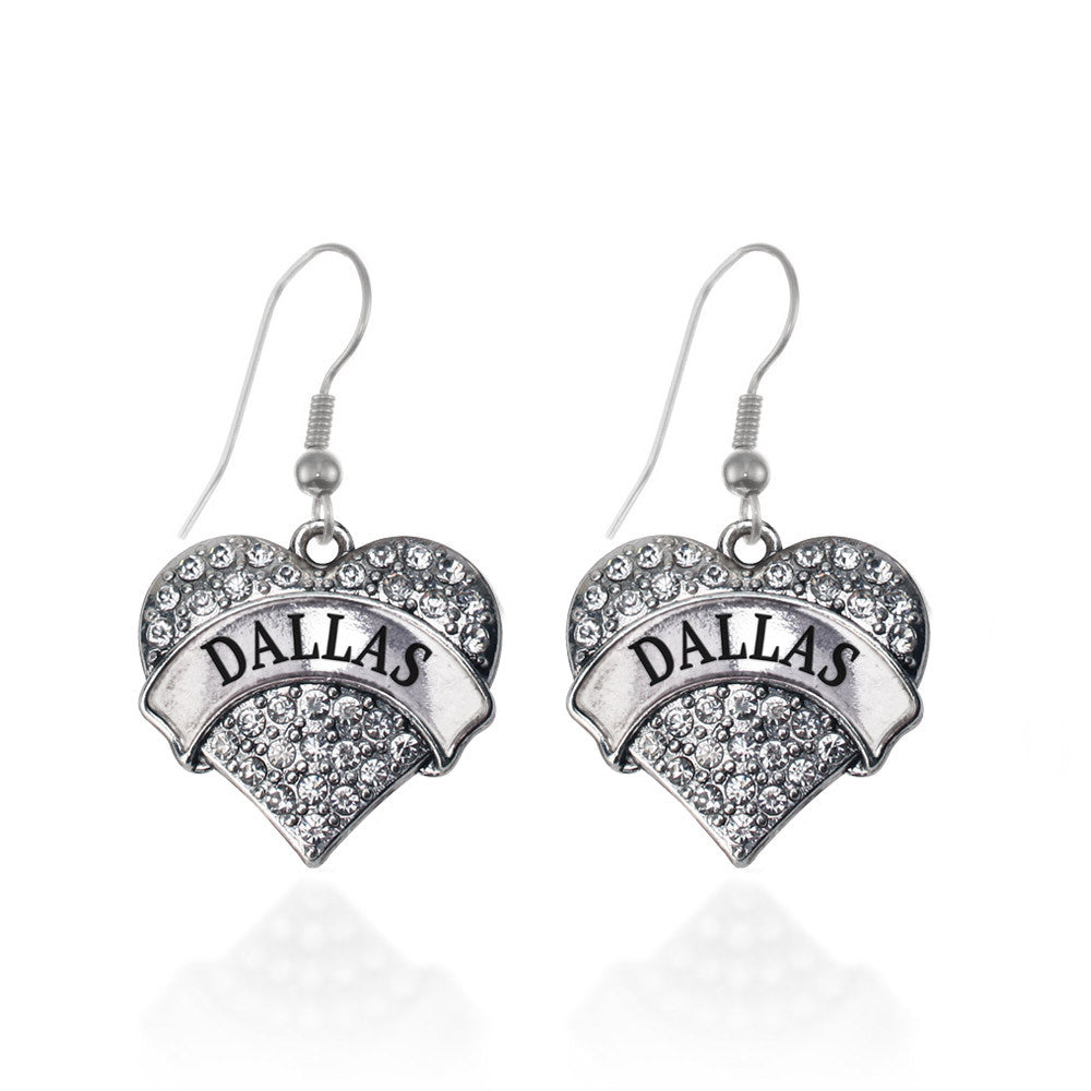 Dallas Pave Heart Charm