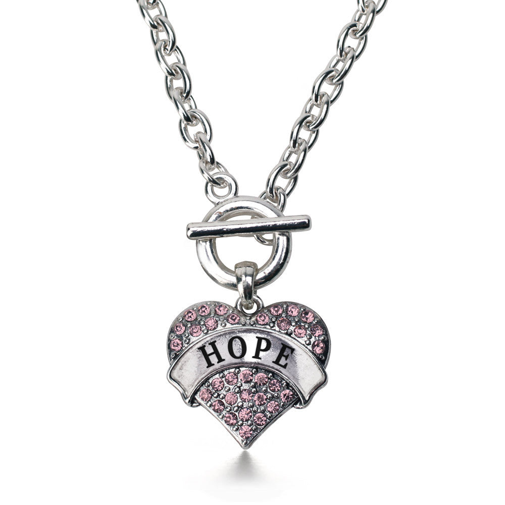 Hope Pave Heart Charm
