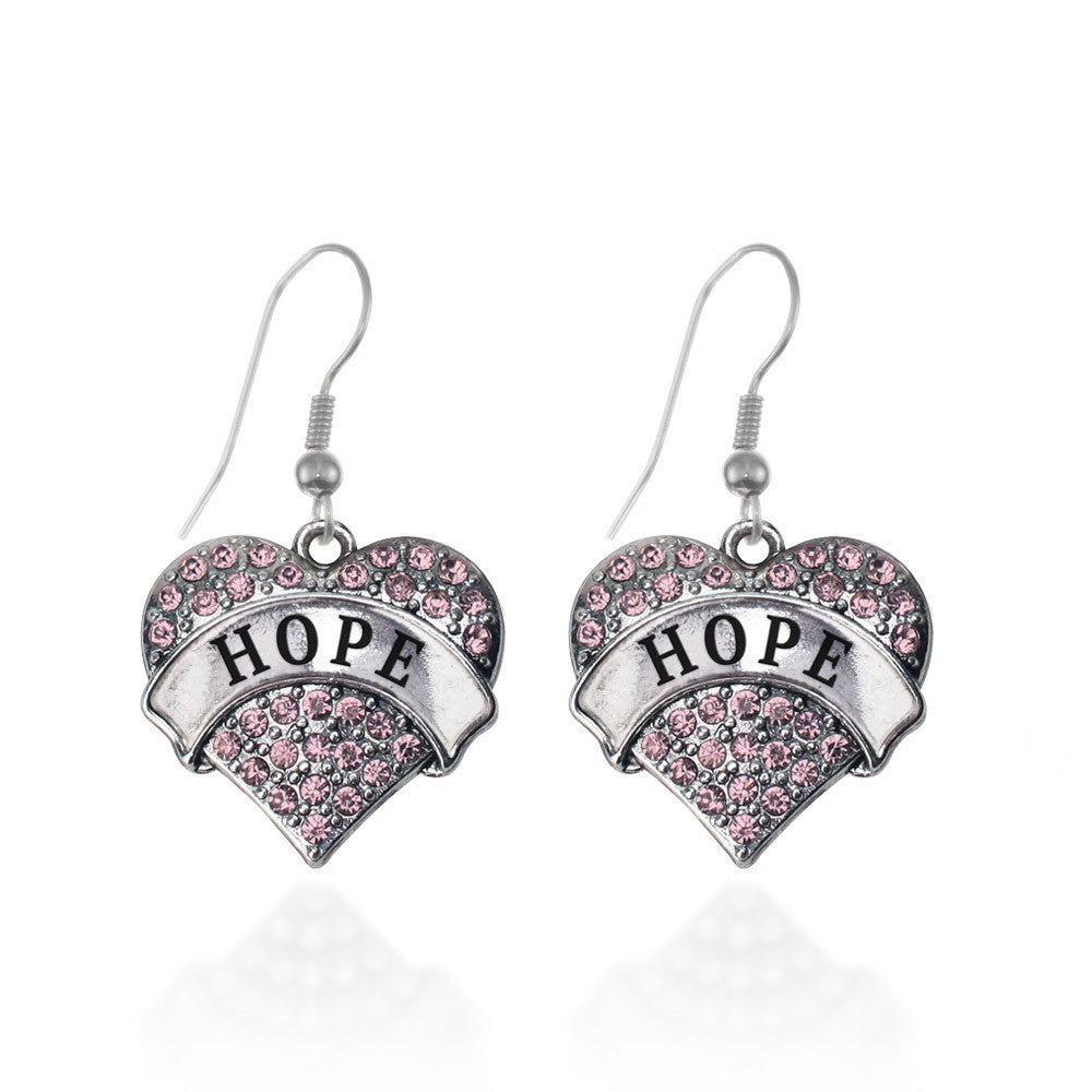Hope Pave Heart Charm