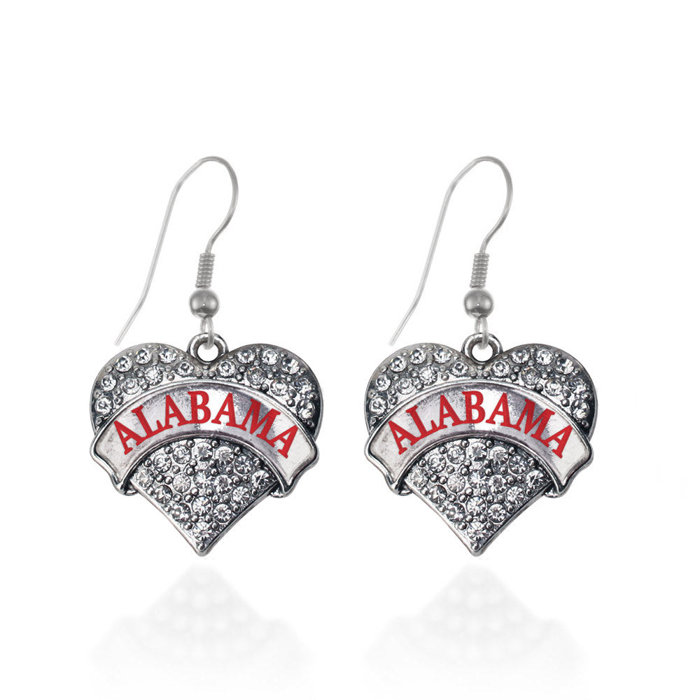 Alabama Pave Heart Charm