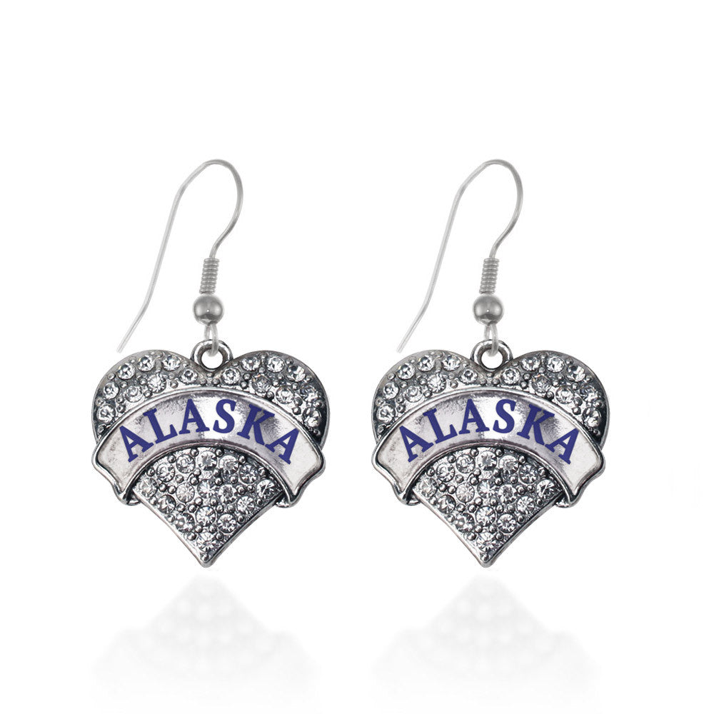 Alaska Pave Heart Charm