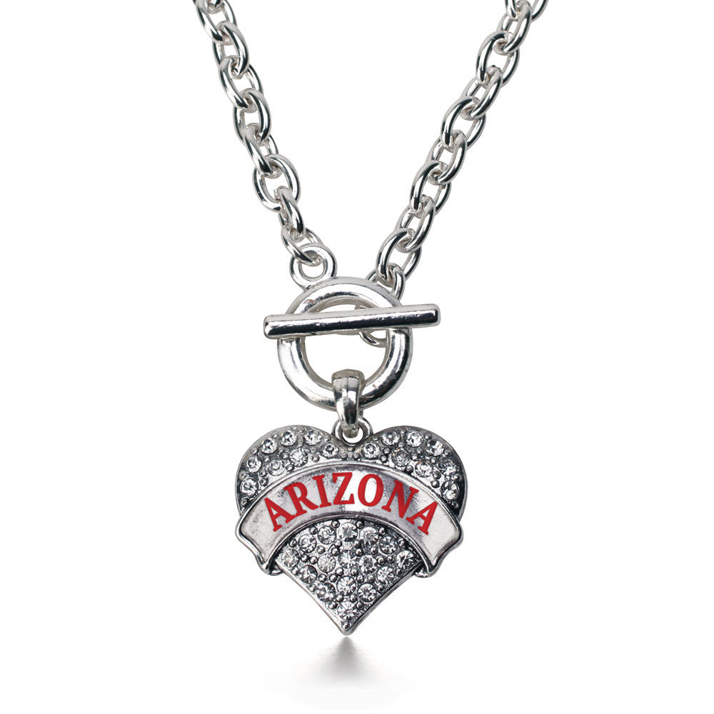 Arizona Pave Heart Charm