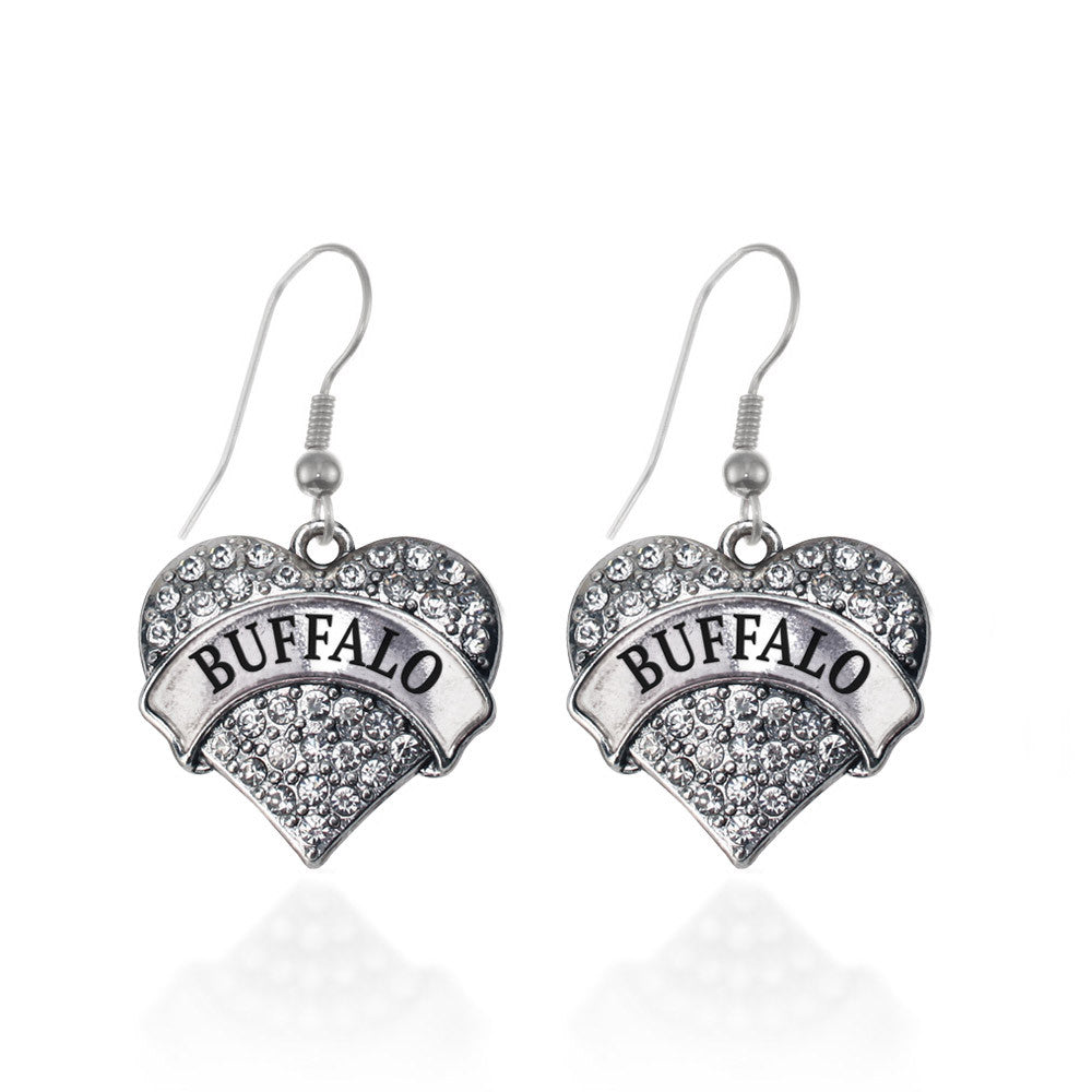 Buffalo Pave Heart Charm