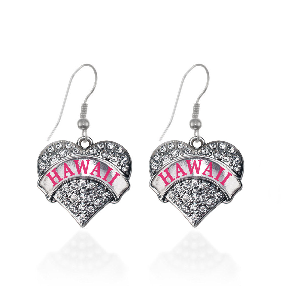 Hawaii Pave Heart Charm