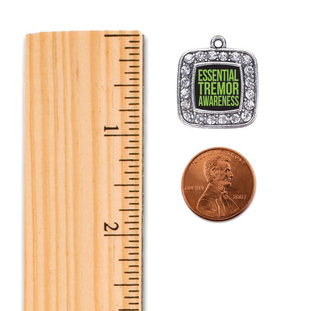 Essential Tremor Awareness  Square Charm