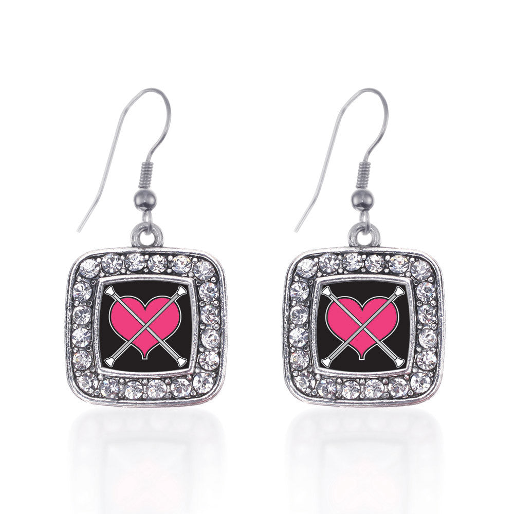 Baton Twirling  Square Charm