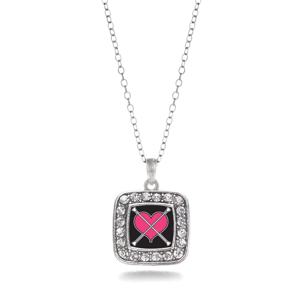 Baton Twirling  Square Charm