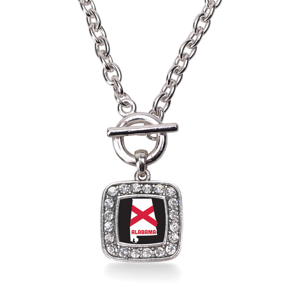 Alabama State Flag Square Charm