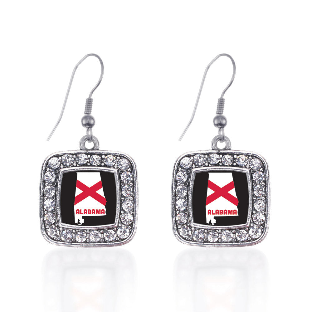 Alabama State Flag Square Charm