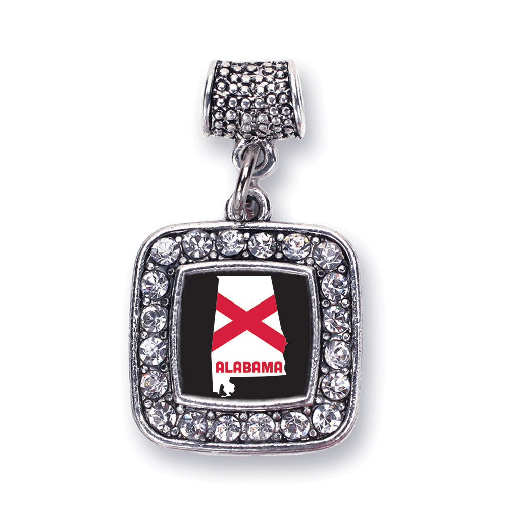 Alabama State Flag Square Charm