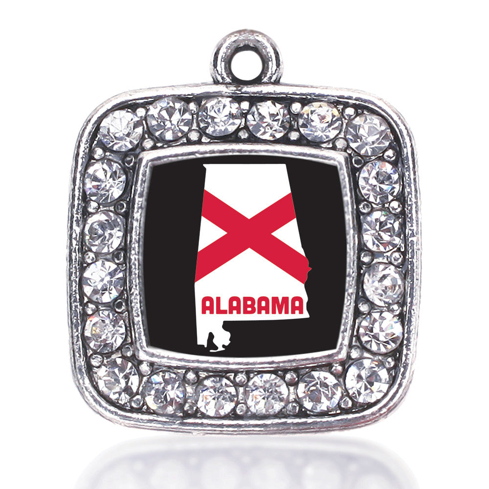 Alabama State Flag Square Charm