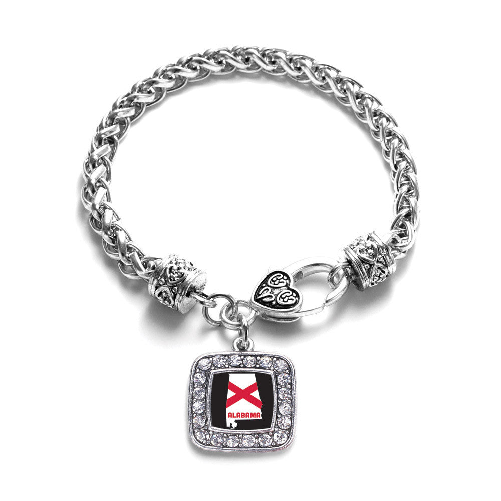 Alabama State Flag Square Charm