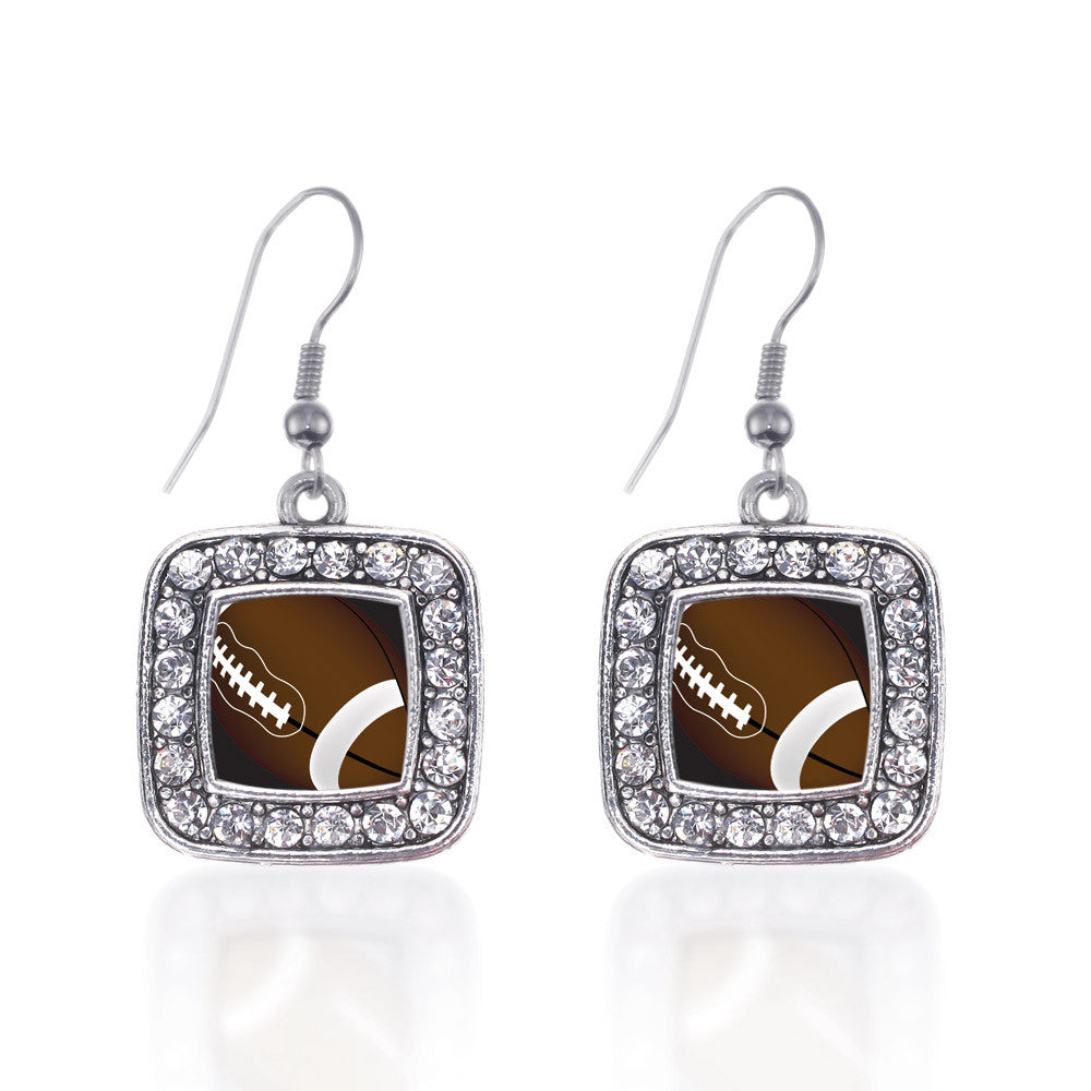 Football Lovers Square Charm