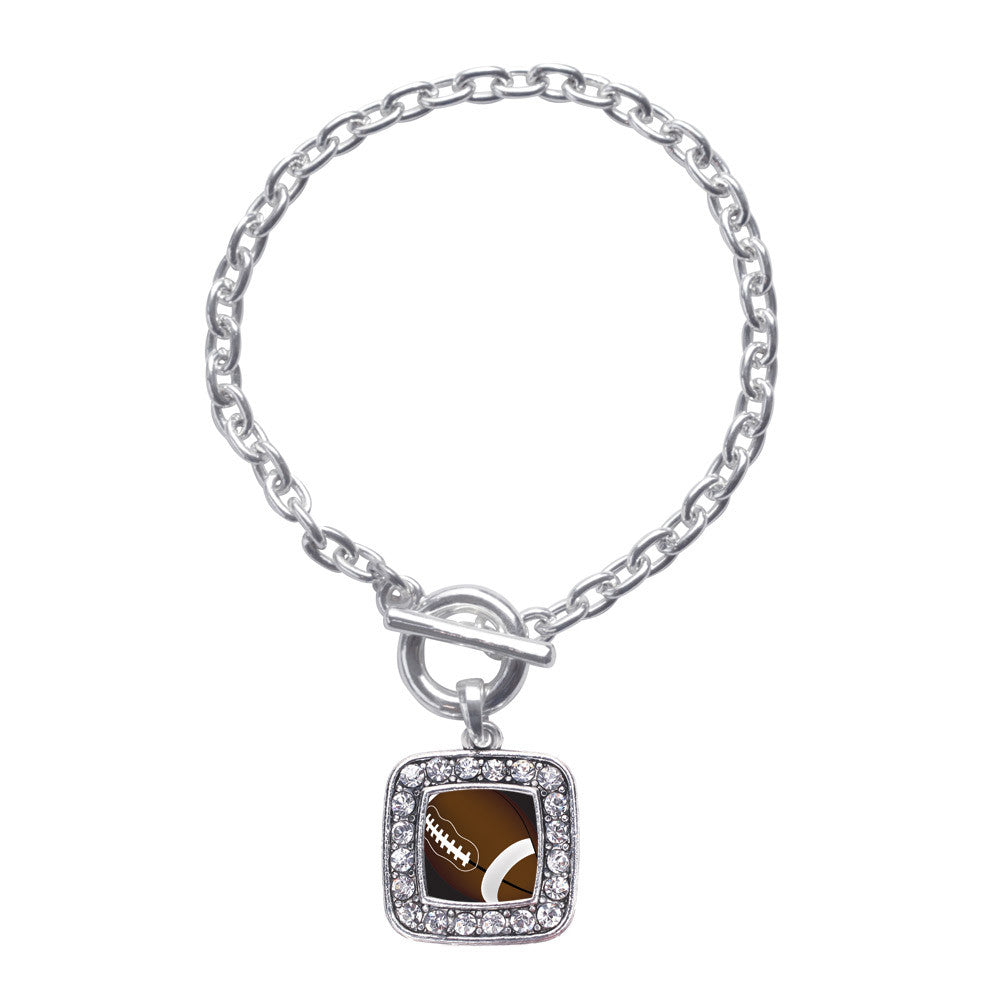 Football Lovers Square Charm