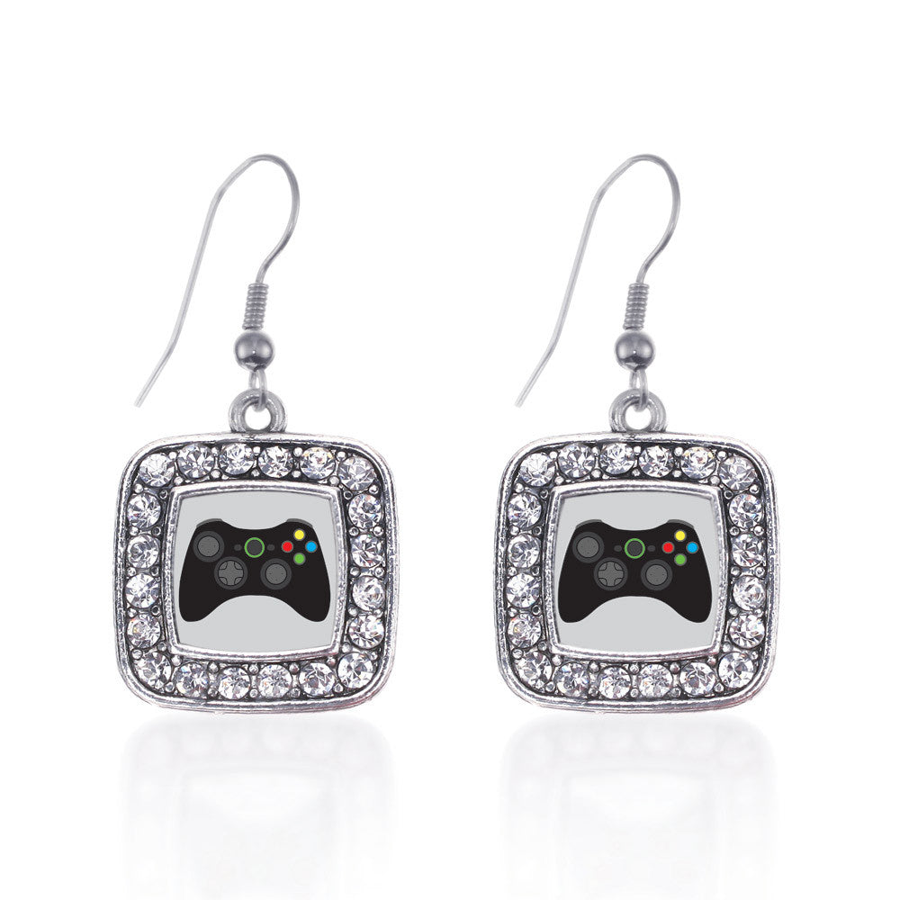 Gamer Girl Square Charm